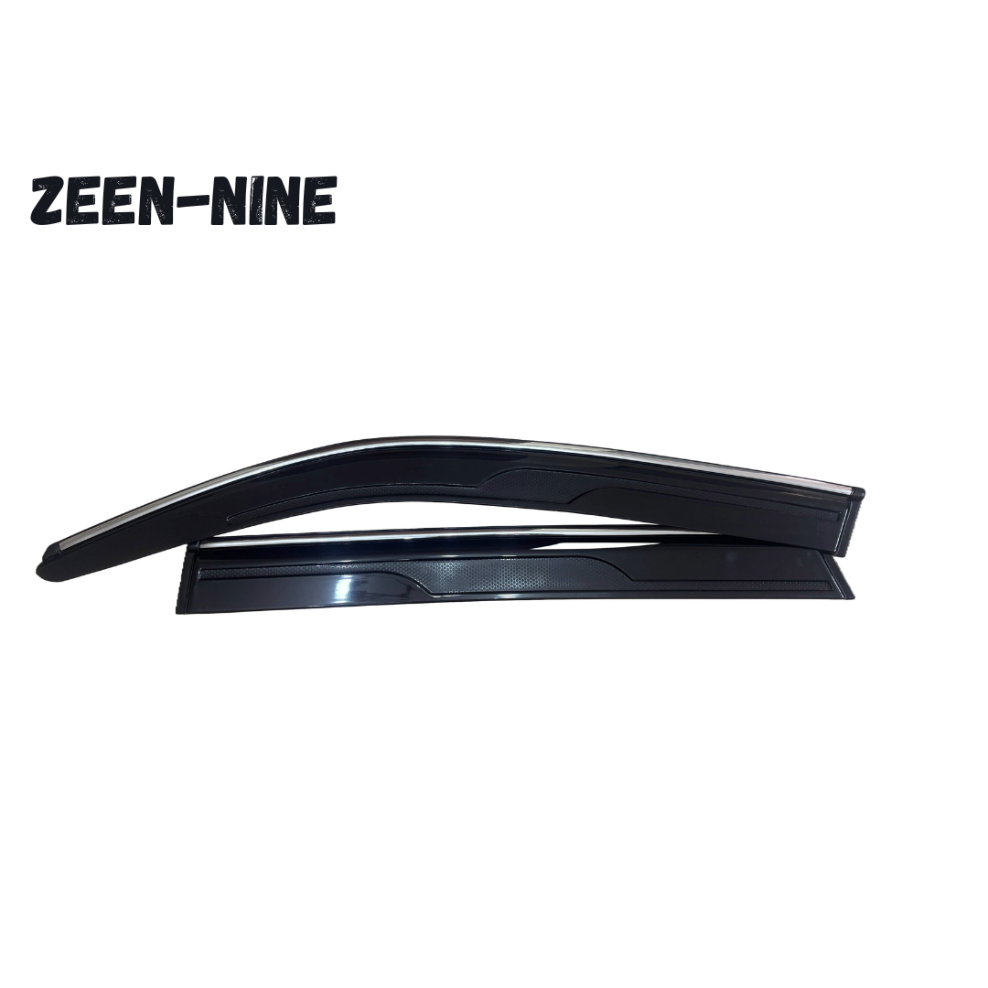 Smoke Chrome Line Door Visor for Maruti